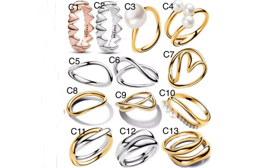 Anillos Colección C - modelos C1 a C13
