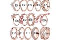 Anillos Colección E - modelos E1 a E14