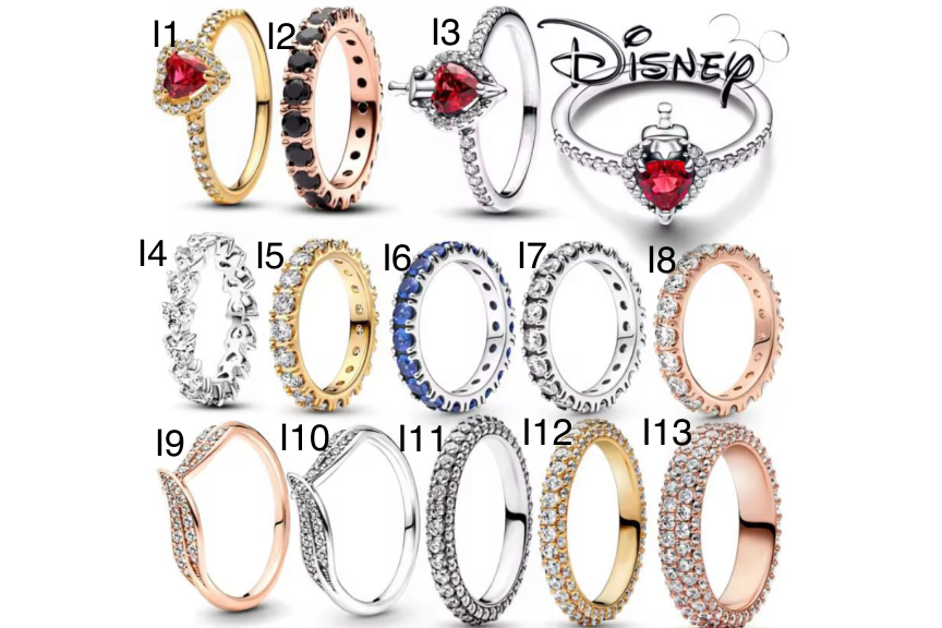 Anillos Colección I - modelos I1 a I13