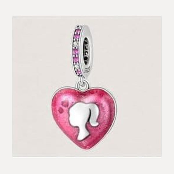 Charm 755 – Corazón rosa