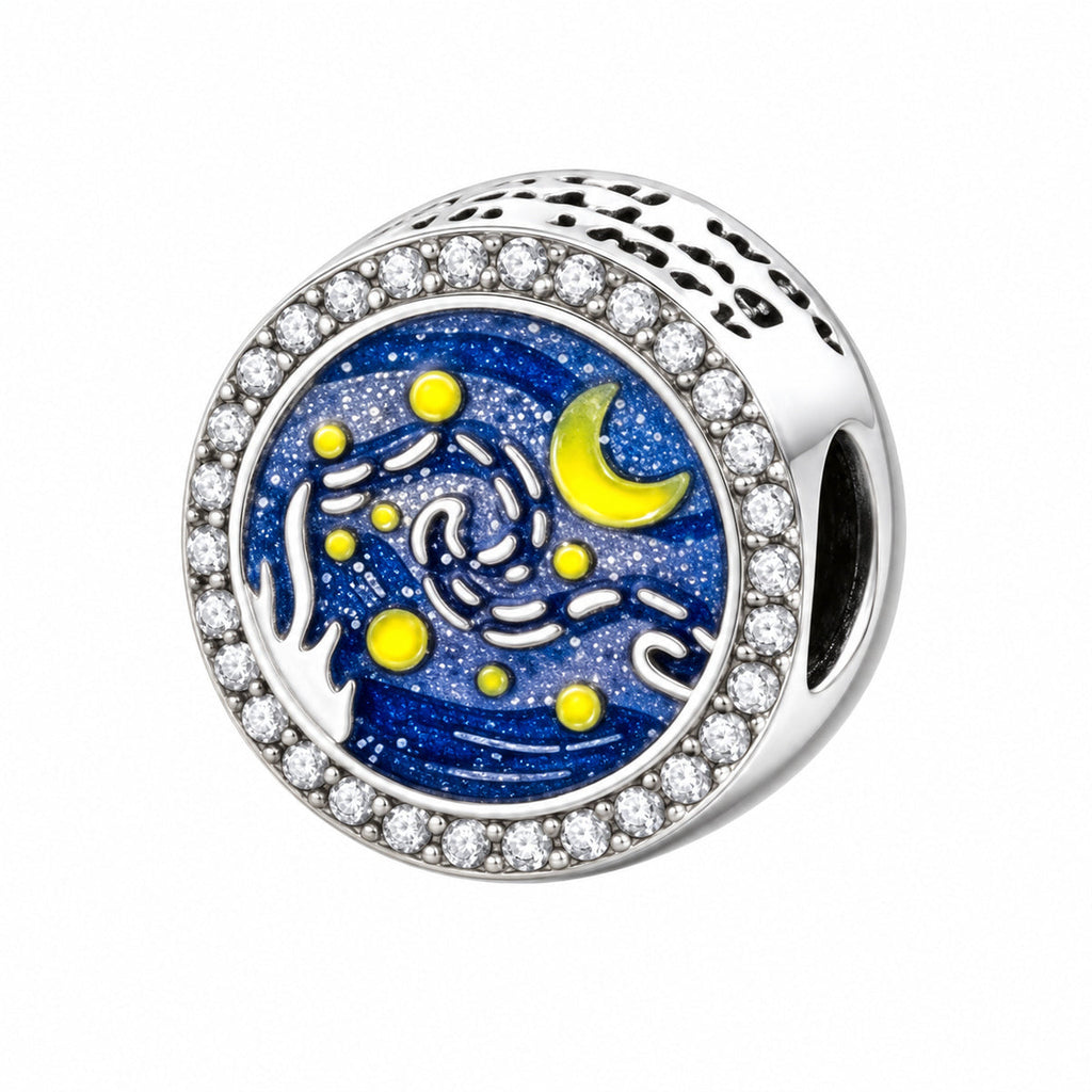 Charm 776 – Noche estrellada de Van Gogh
