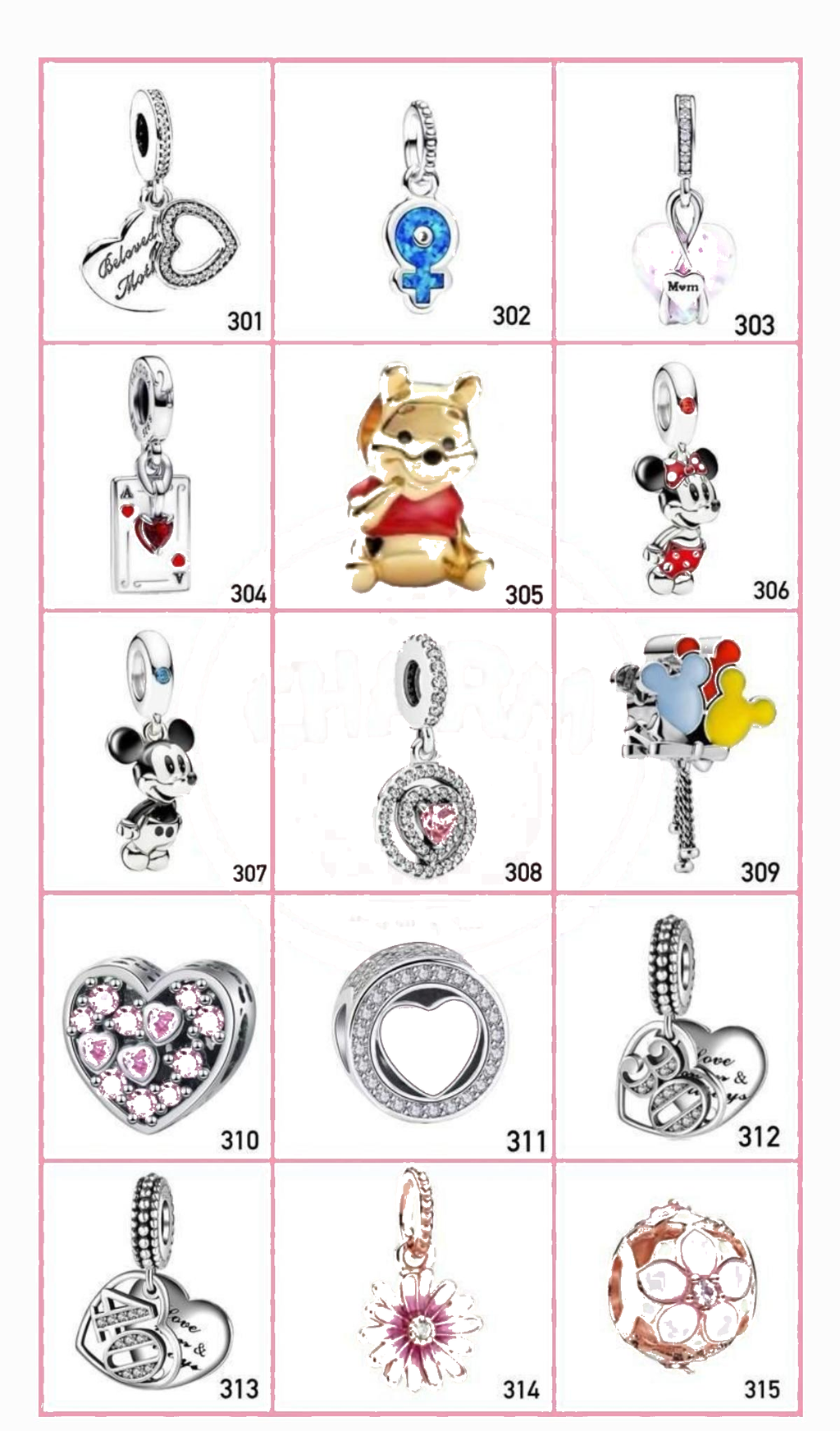 Portada Charms 301 al 315