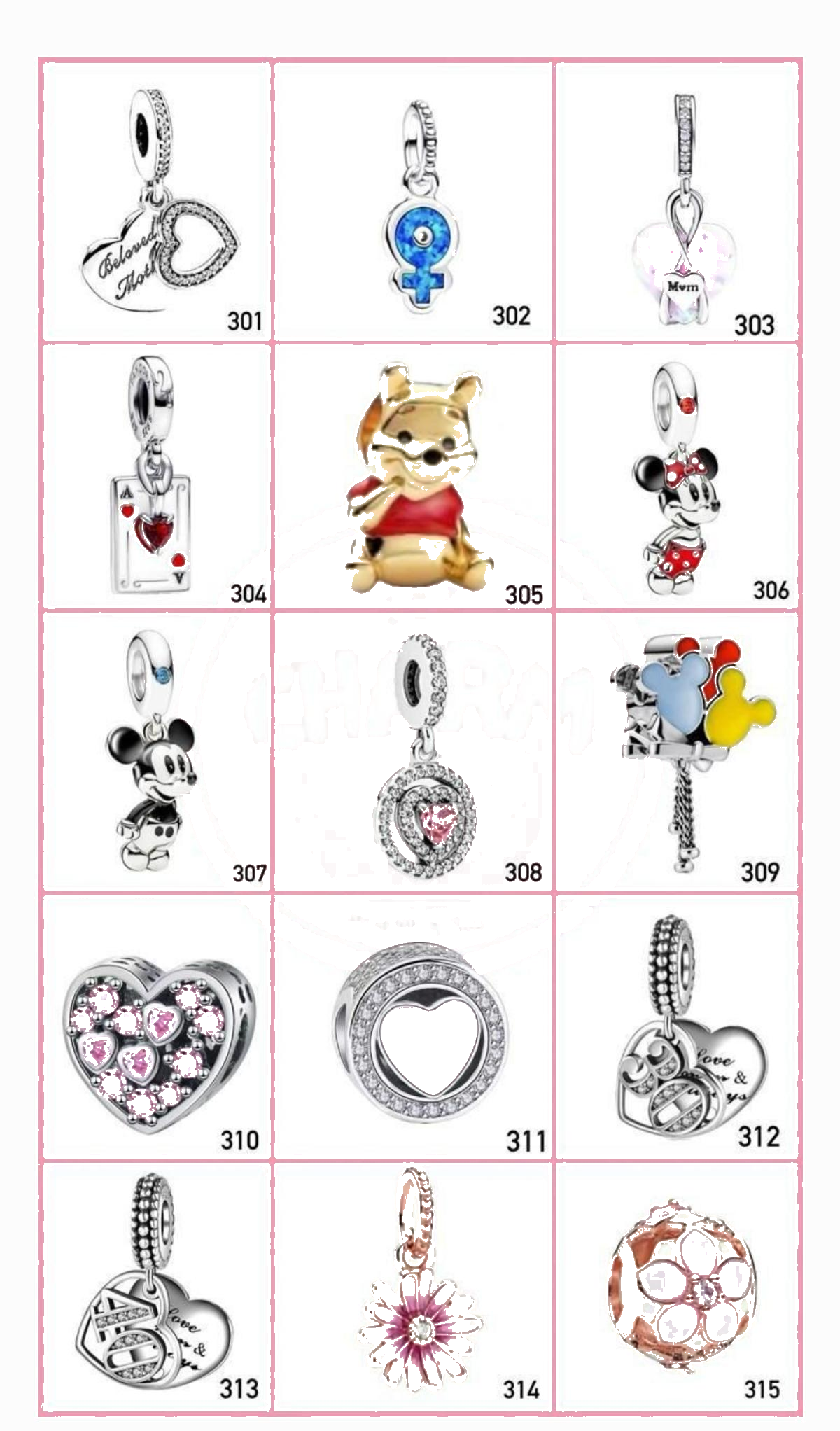 Portada Charms 301 al 315