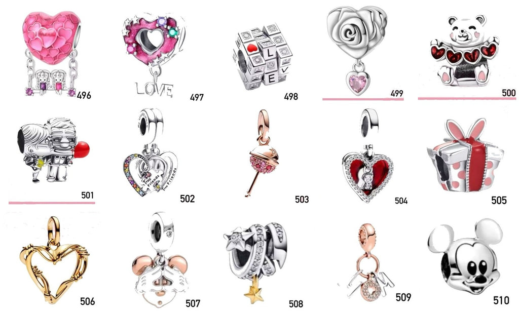 Portada Charms diseños 496 al 510