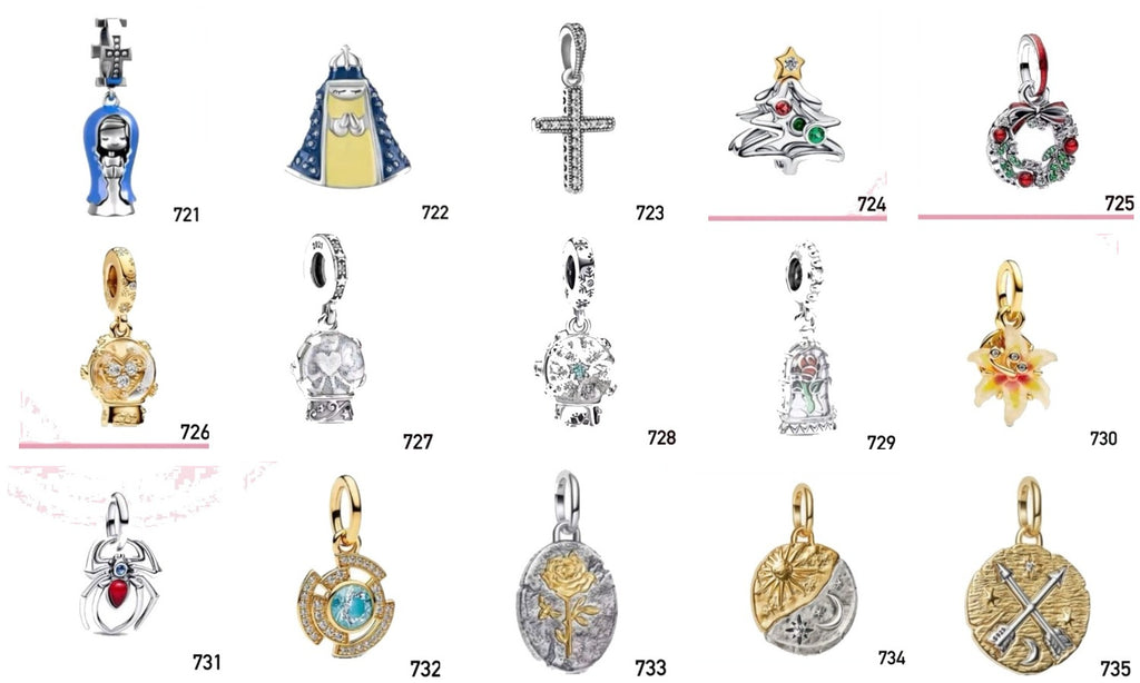 Portada Charms diseños 721 al 735