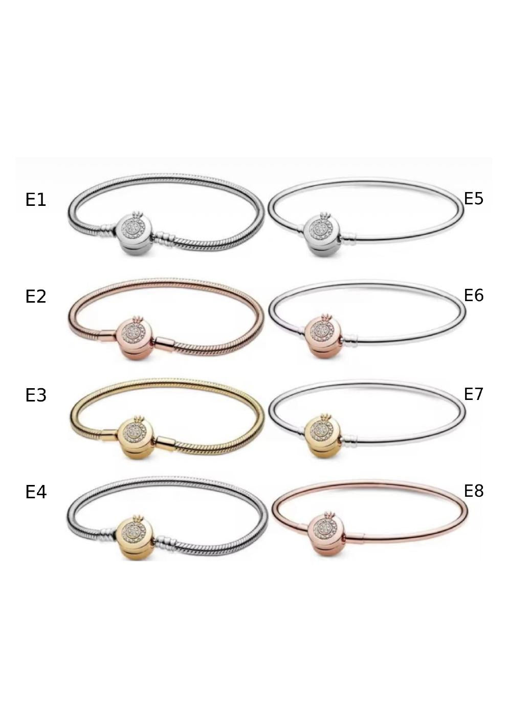 Pulseras E1 a E8