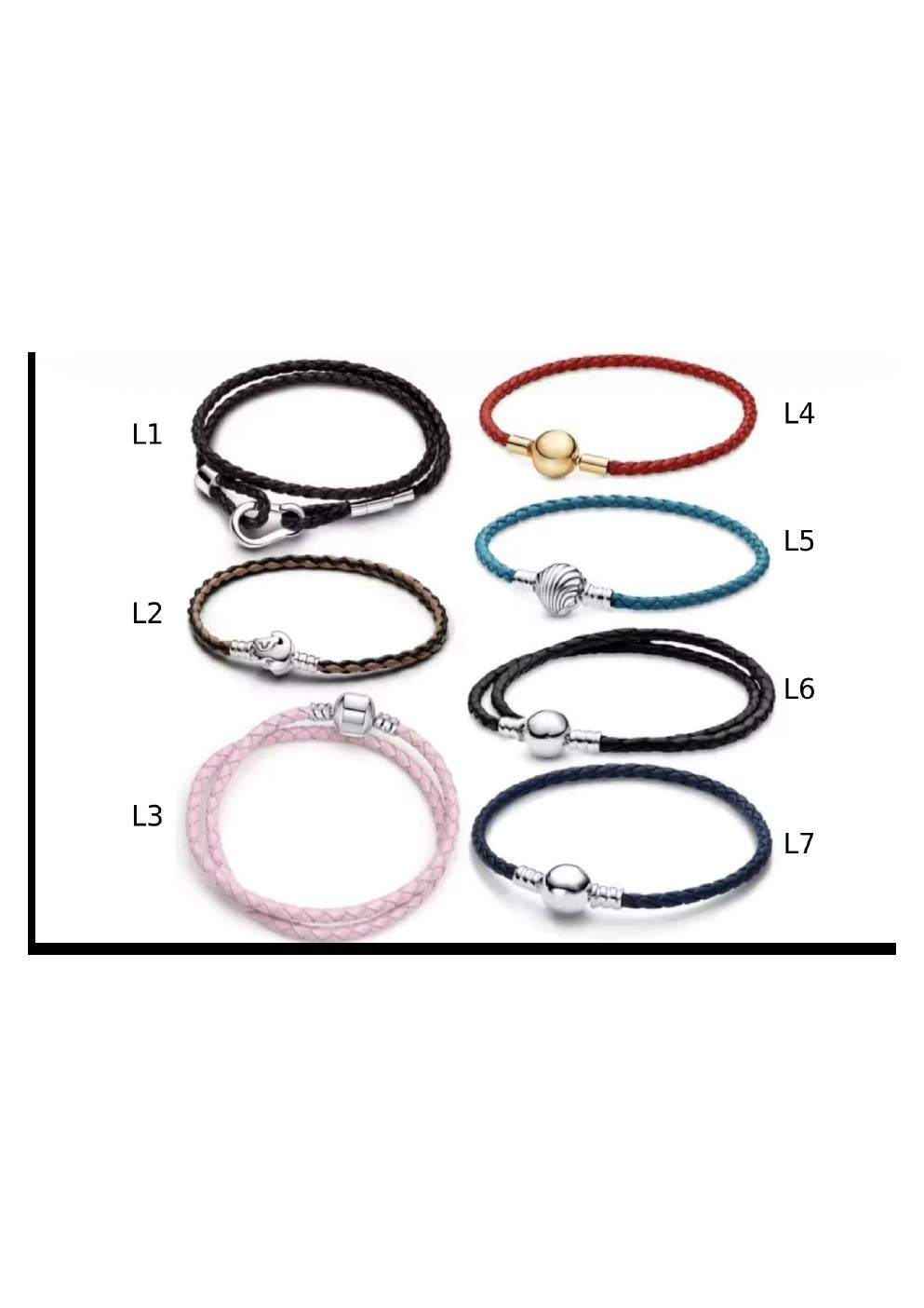 Pulseras L1 a L7