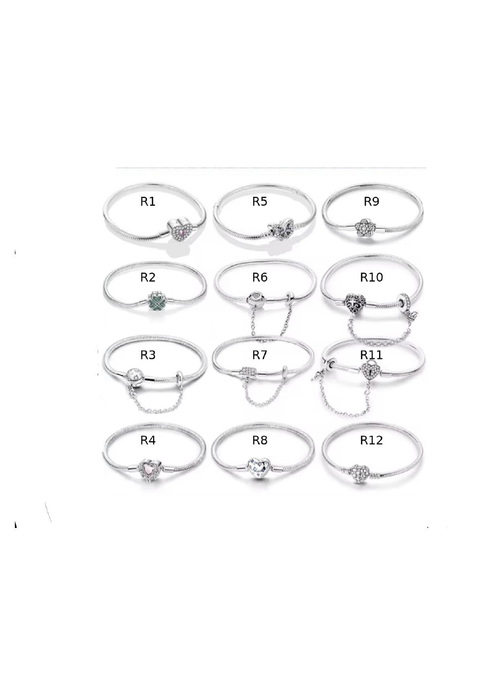 Pulseras R1 a R12