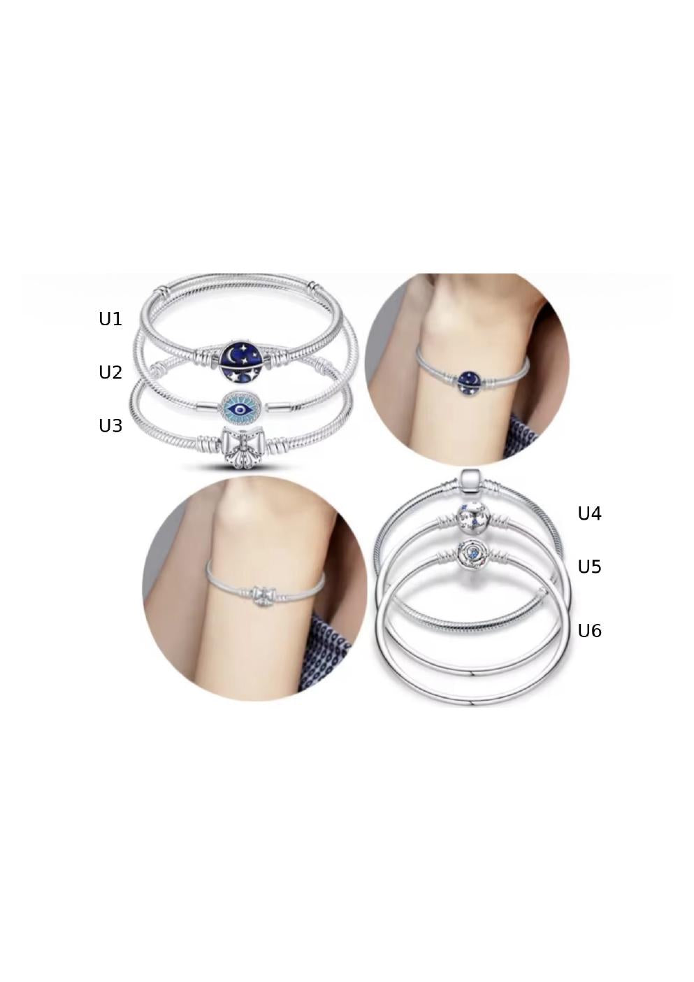 Pulseras U1 a U6