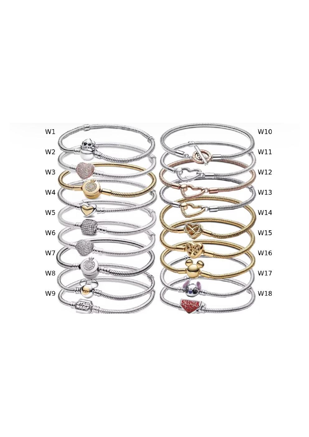 Pulseras W1 a W18