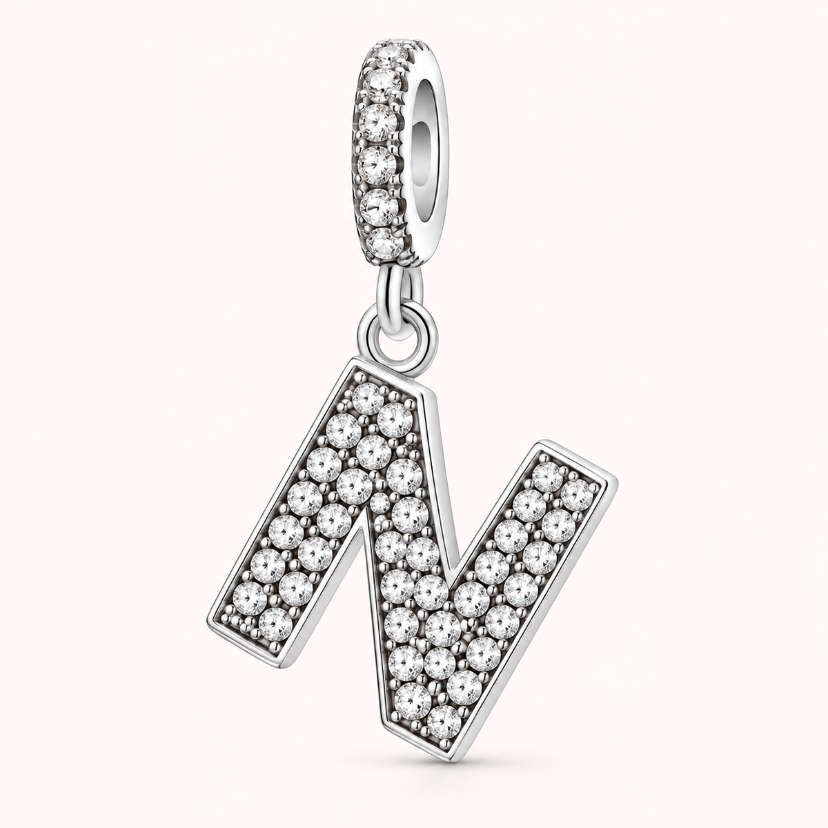 Charm letra W modelo colgante