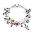 Pulsera completa Personajes · Corazón rojo