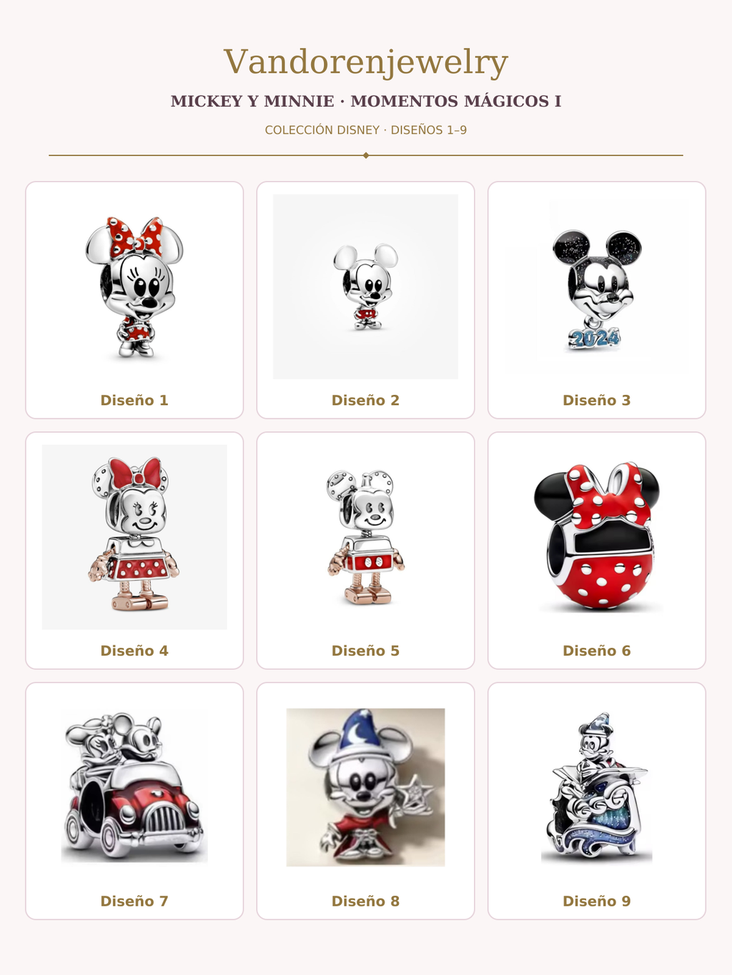 MICKEY Y MINNIE · MOMENTOS MÁGICOS I