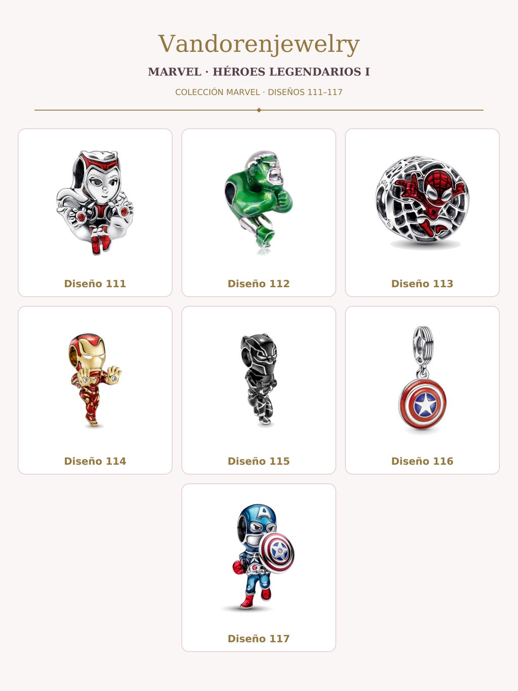 MARVEL · HÉROES LEGENDARIOS I