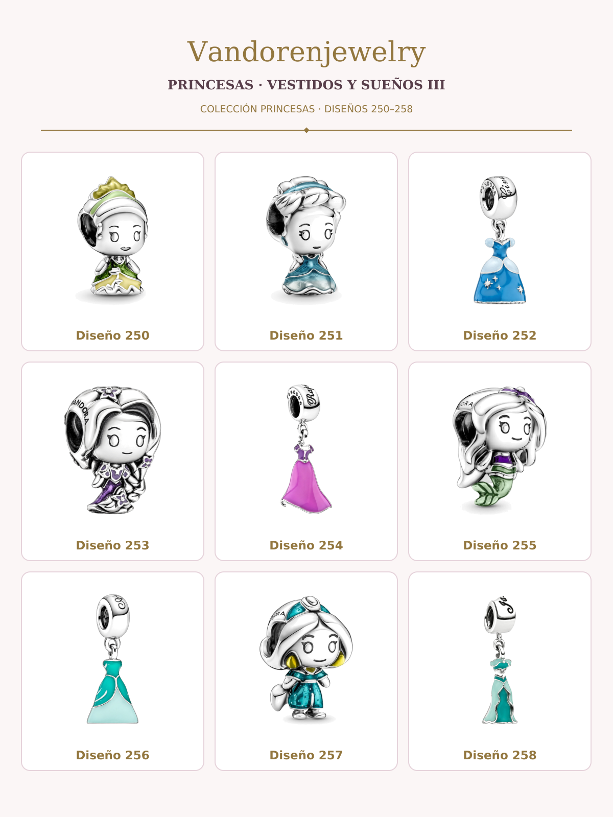 PRINCESAS · VESTIDOS Y SUEÑOS III