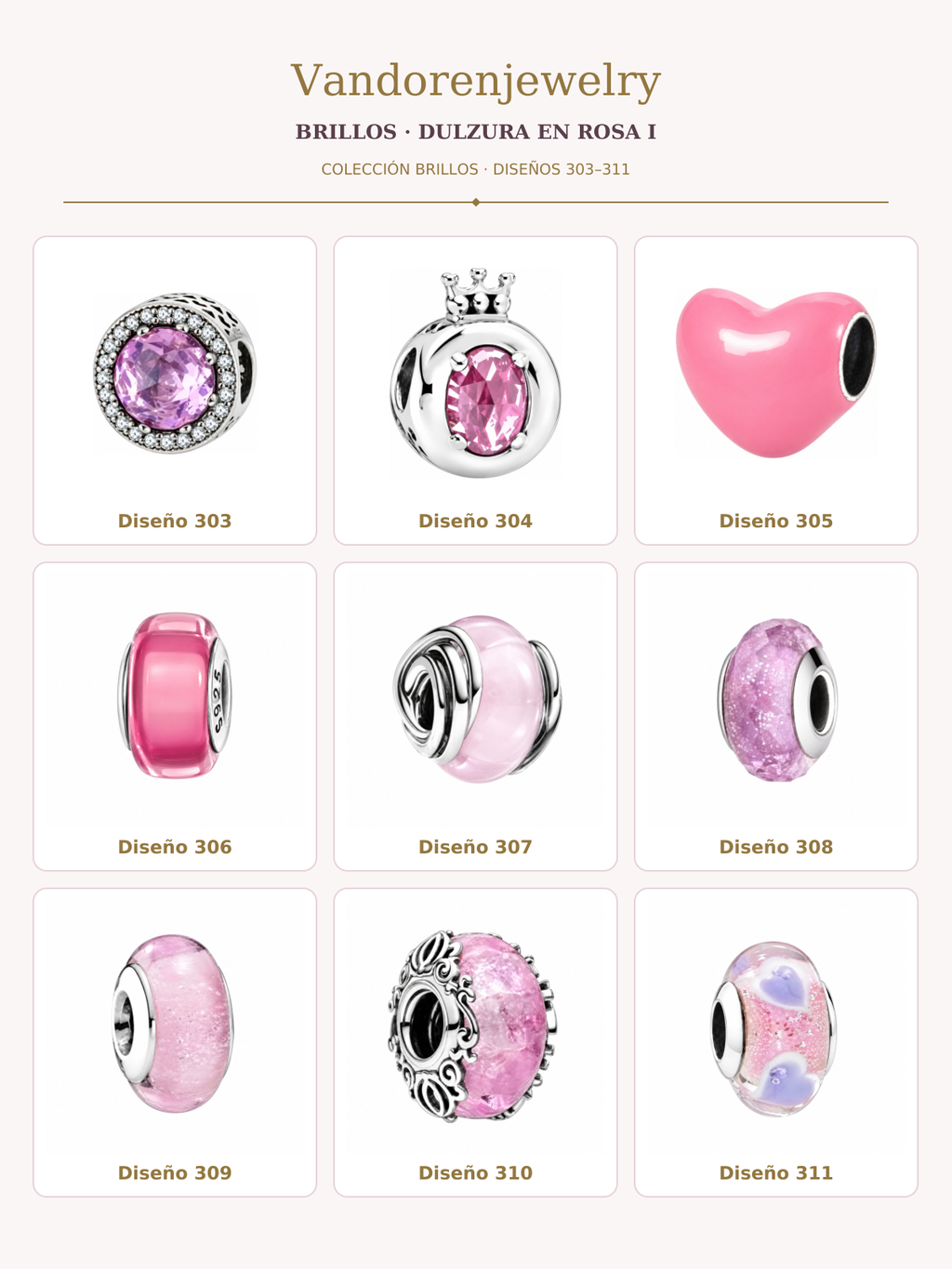 BRILLOS · DULZURA EN ROSA I