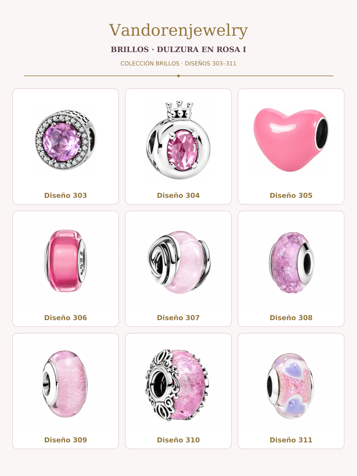 BRILLOS · DULZURA EN ROSA I