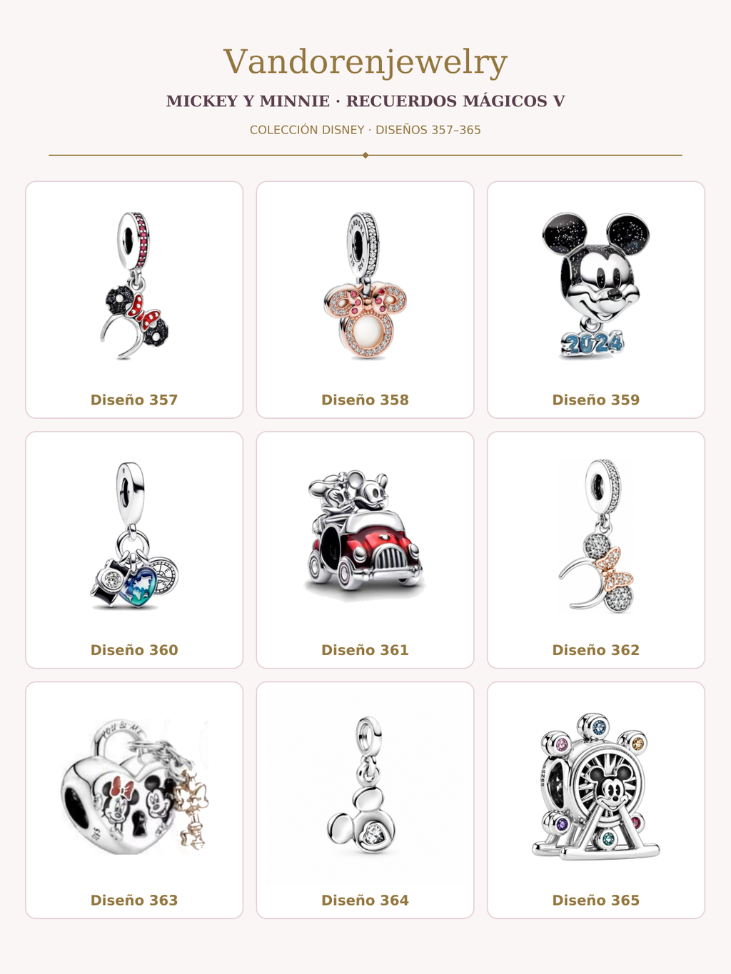 MICKEY Y MINNIE · RECUERDOS MÁGICOS V