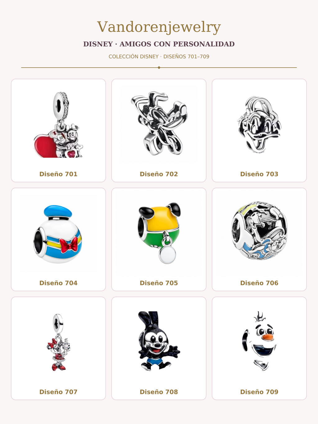 DISNEY · AMIGOS CON PERSONALIDAD
