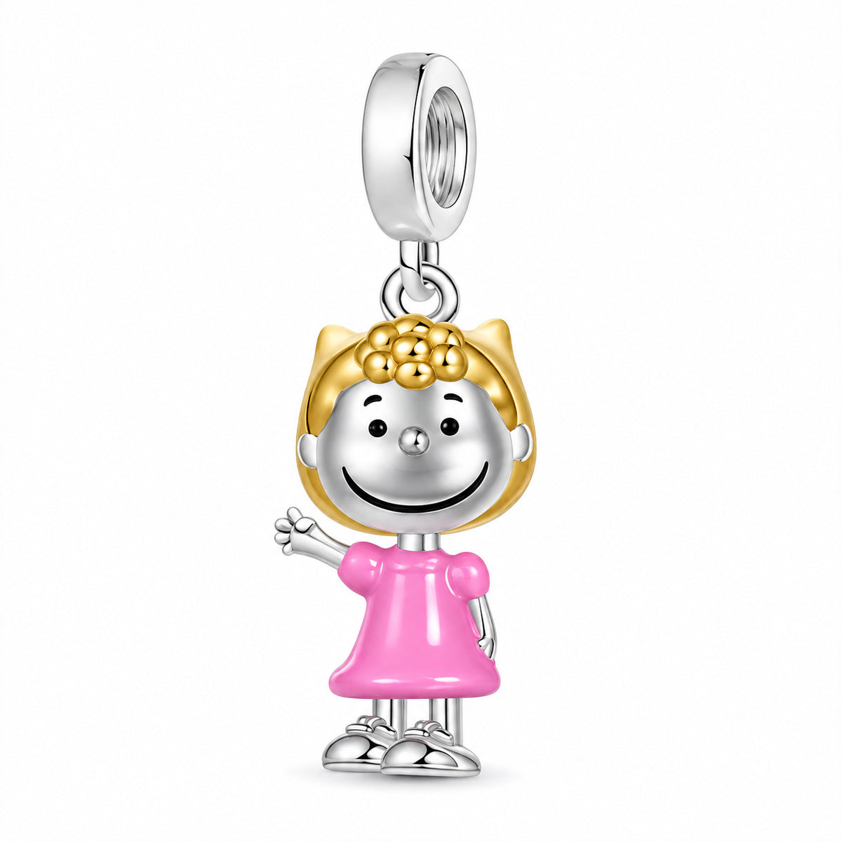 Diseño 910: Sally con vestido rosa