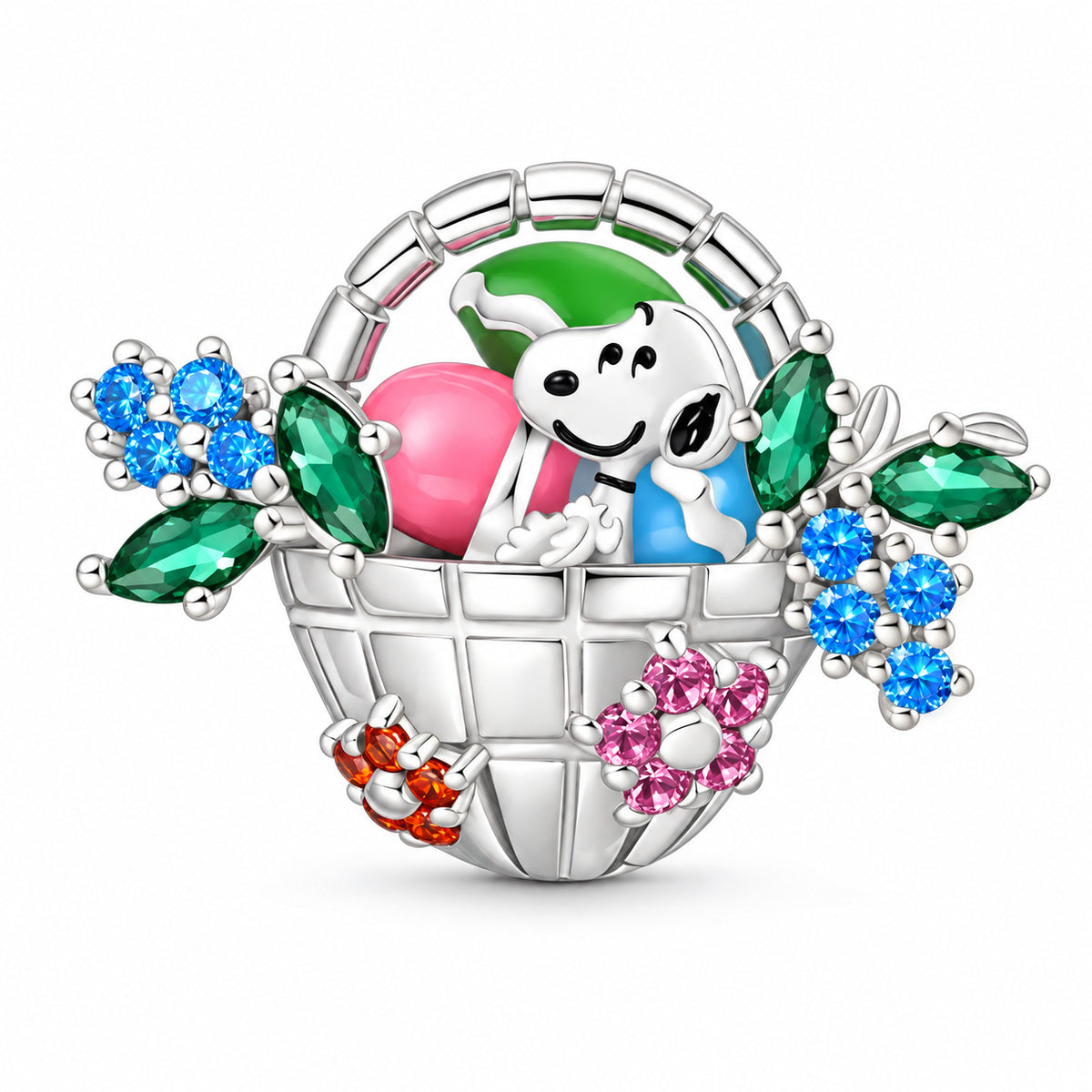 Diseño 927: Snoopy en canasta de Pascua